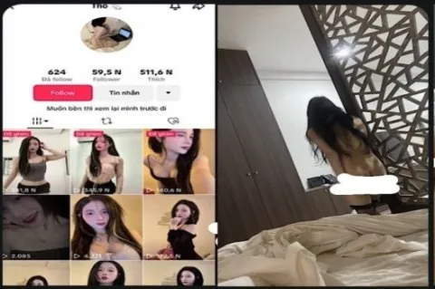 Phim sex Tiktoker chịch fan siêu sướng